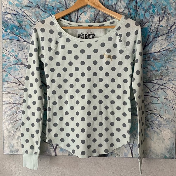 Victoria’s Secret PINK Waffle Pajama Top - Picture 3 of 7